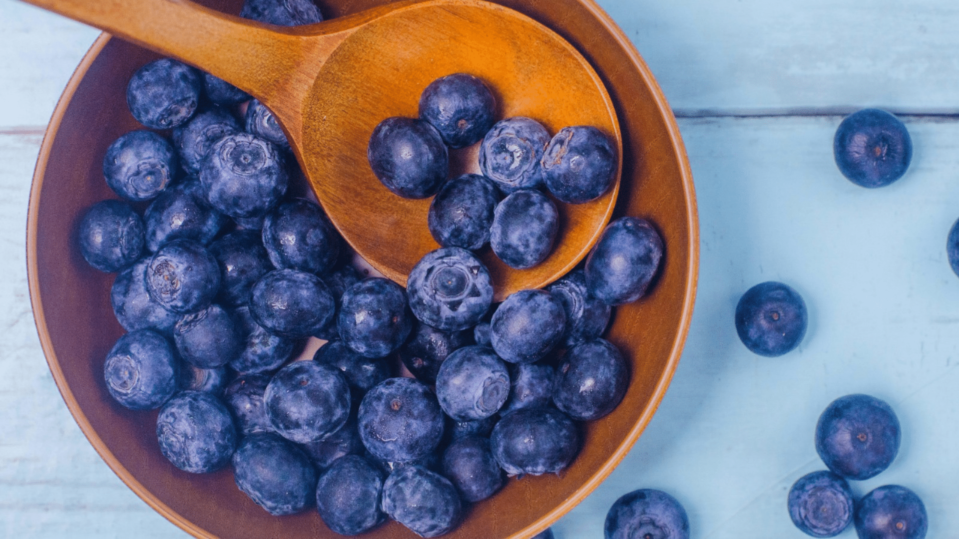 9. Blueberries (fresh or mashed)