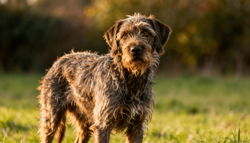 wire haired german pointer